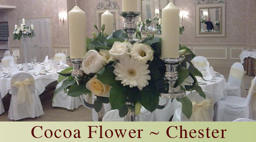 Cocoa Flower Chester - Wedding Flowers - click to visit their web site